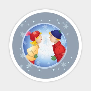 Winter Friends Magnet